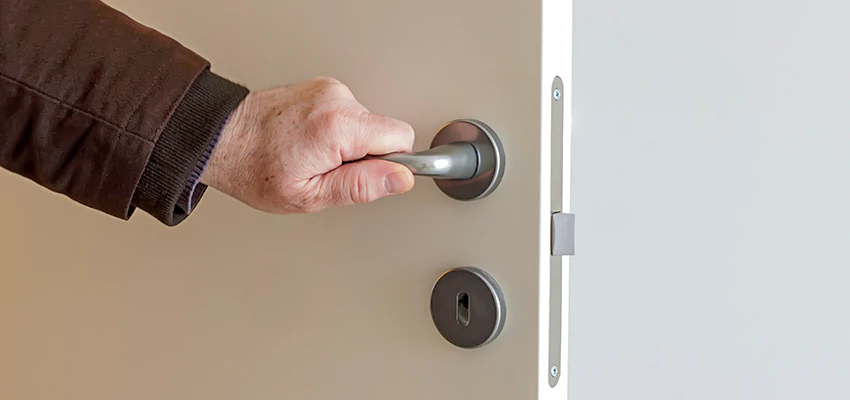 Restroom Locks Privacy Bolt Installation in Oakdale, California